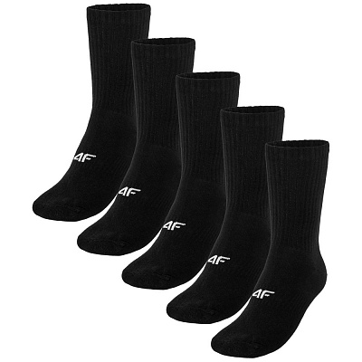 Носки 4F SOCKS CAS M481 (5pack) 4FWMM00USOCM481-20S р.39-42 черный 5 шт.