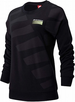 Світшот New Balance WT01524BK WT01524BK р. S чорний