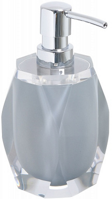 Дозатор для рідкого мила Luna diamond сірий 310 мл