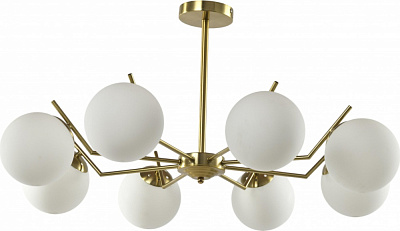 Люстра стельова Sensio Nantes 8x40 Вт E27 білий ALPL-PL321148-8