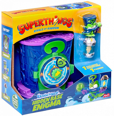 Ігровий набір SuperThings SuperThings Kazoom Power Прихована база Енігма PSTSP112IN230