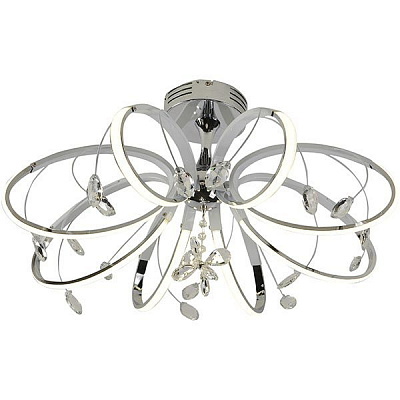 Люстра світлодіодна Blitz 8x56 Вт хром 8888-38