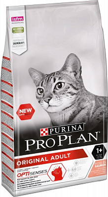 Корм Purina Pro Plan Original Adult с лососем 10 кг