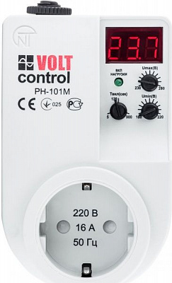 Реле напряжения  Volt Control 16 А РН-101М