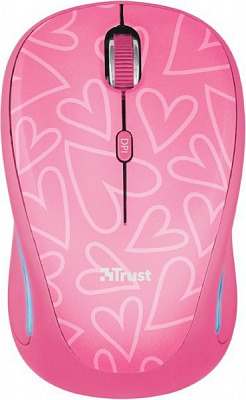 Миша Trust Yvi FX Wireless 22336 pink