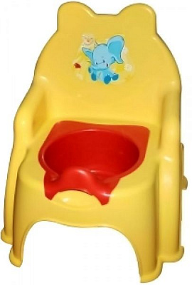 Горшок Долоні Слоник желтый 013317/02/2