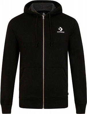 Джемпер Converse Star Chevron Emb FZ Hoodie FT 10008925-001 р. S чорний