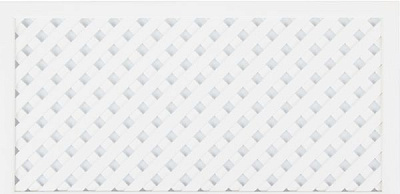 Решетка 255x496 под фасад 355x596 белая