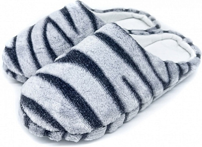Тапки домашние La Nuit HOME Тигри р. 38-39 серый 