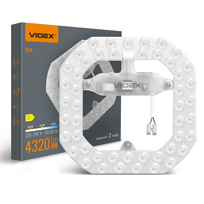 Светильник административный LED Videx 32 Вт 3500 - 4500 К K IP20 28753