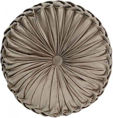 Подушка декоративная Раунд 40x40 см тауп La Nuit 