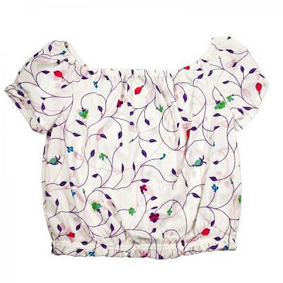 Футболка для девочек ALG с принтом р.134 розовый 