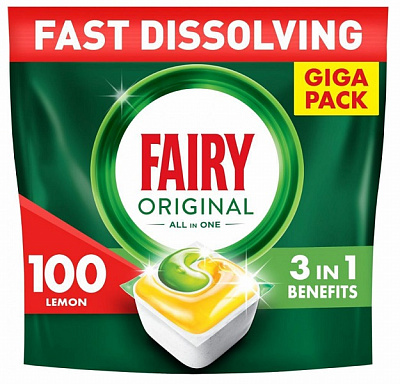 Капсулы для ПММ Fairy Original Все-в-1 100 шт.