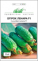 Насіння Професійне насіння огірок самозапильний Ленара F1 10 шт.