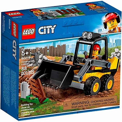 Конструктор LEGO City Будівельний навантажувач 60219