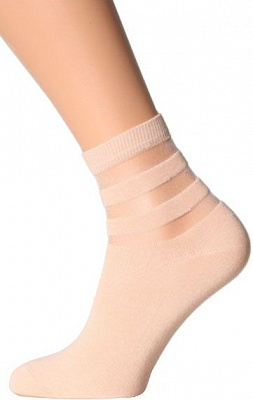 Шкарпетки жіночі Giulia WS2 Cristal 017 р. 36-38 рожевий 1 пар