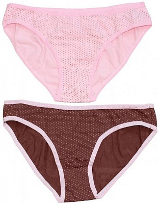 Трусики набор Фламинго для девочек 2 шт. р.164 красно-розовый 325-416 