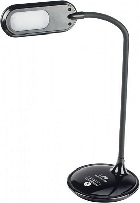 Настольная лампа офисная Divya черный RE 1208-3 