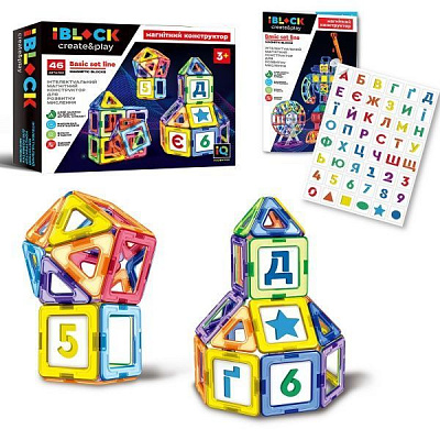 Конструктор магнітний Iblock PL-920-03