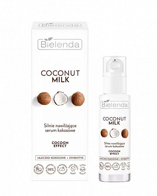 Сыворотка Bielenda для лица ультраувлажняющая Сoconut Milk Bielenda 30 мл 30 г 1 шт.