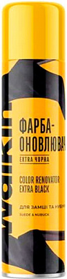 Спрей-фарба для замші та нубука WALKIN чорний 250 мл