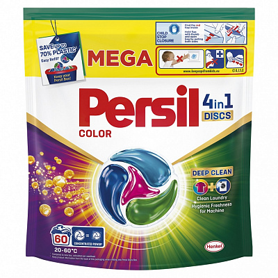 Капсулы для машинной стирки Persil Color НОВИНКА! 60 шт.