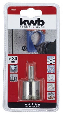Свердло для плитки KWB 25x60 мм 30 мм 1 шт. 499830