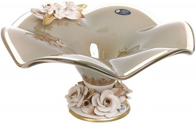 Фруктовниця Quadrifoglio сірий CN 1006/GRY/C White cristal