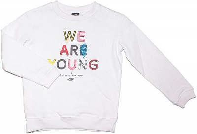 Джемпер 4F HJZ20-JBLD003-10S р. 146 білий