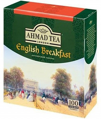 Чай черный AKHMAD TEA English Breakfast 100 шт. 2 г 
