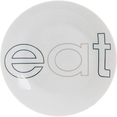 Тарілка десертна Limited Edition Eat (YF2003-3) 19 см