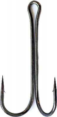 Крючок двойной Basic Double Hook DH8100 №2/0 5 шт. с длинным цевьем