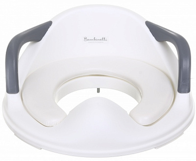Накладка на унитаз Bambinelli 33.4x33.4x12.5 см белый