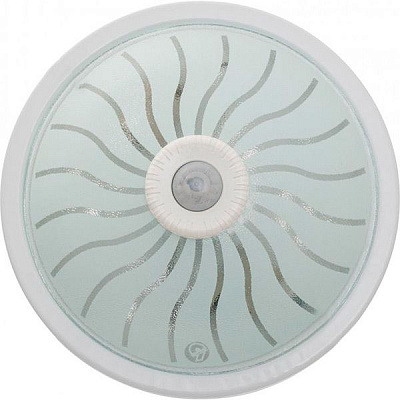 Світильник адміністративний Borsan Zümrüt із датчиком руху BR-10243-050 60 Вт IP20 білий