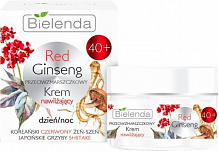 Крем день-ночь Bielenda увлажняющий против морщин Red Ginseng Moisturising Face Cream 40+ 50 мл