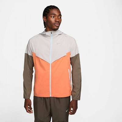 Ветровка Nike M NK RPL UV WINDRNNER JKT CZ9070-012 р.2XL серый