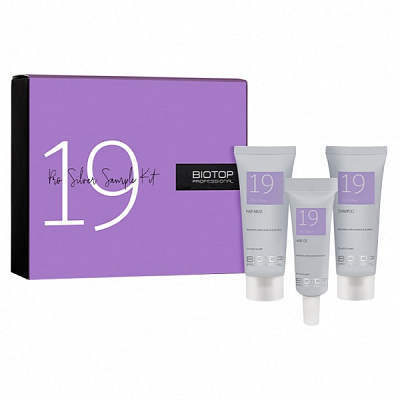 Набор подарочный для женщин BIOTOP 19 Pro Silver (20 мл/20 мл/10 мл)