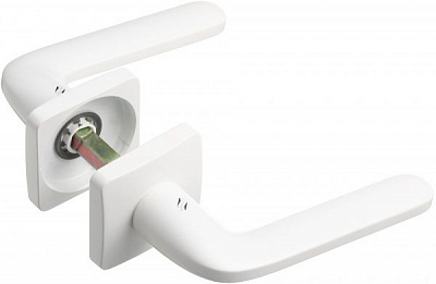 Ручка на розетці Colombo RoboquattroS ID 51 матовий білий