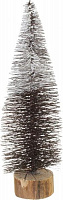 Декор елка коричневая 11х11х35 см Koopman