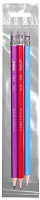 Набор карандашей чернографитных НВ 3 шт. с ластиком цвет в ассортименте ГК45 Умка
