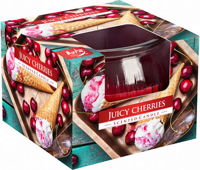 Свеча ароматическая Bispol Сочная вишня Sn69/256 