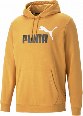 Джемпер Puma ESS+ 2 COL BIG LOGO HOODIE TR DESERT CLA 58676530 р.M помаранчевий
