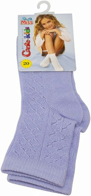 Носки детские Conte-Kids MISS 116 р.20 бледно-фиолетовый 