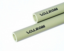 Труба поліпропіленова ValRom PPR RandomKIT D25x4,2 мм PN20 SDR6 L=4 м сіра