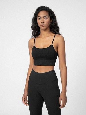 Бра 4F SPORT BRA F031 4FSS23USBAF031-20S р.XS-S чорний