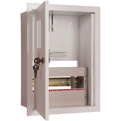 Щиток распределительный E.NEXT ШМР-1Ф-8А-В под 1-фазный счетчик (e.mbox.stand.w.f1.08.z) s0100004;ШМР-1Ф-8А-В