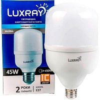 Лампа світлодіодна Luxray 45 Вт T120 матова E27 220 В 6400 К LX464-T120-2745 