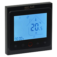 Терморегулятор Heat Plus BHT 002 Wi-Fi чорний