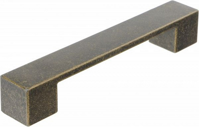 Мебельная ручка 128 мм античная бронза Poliplast 0304VEBRAN