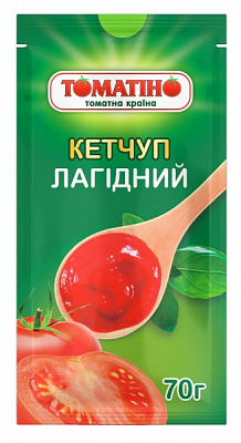 Кетчуп ТОМАТІНО Нежный 70 г